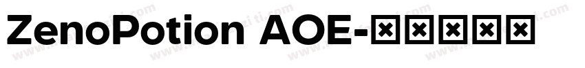 ZenoPotion AOE字体转换